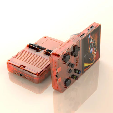 128GB Open Source  Video Game Console Linux System 3.5 Inch IPS Screen Orange Portable Pocket Video Player 64GB Best Games
