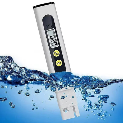TDS Meter Digital Water Tester 0-9990Ppm Drinking Water Quality Analyzer Monitor Filter Rapid Test Aquarium Hydroponics Pools