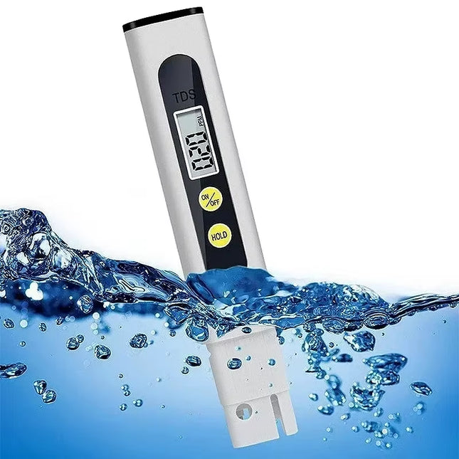 TDS Meter Digital Water Tester 0-9990Ppm Drinking Water Quality Analyzer Monitor Filter Rapid Test Aquarium Hydroponics Pools