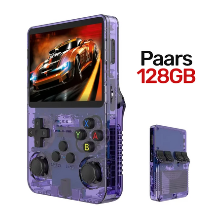 R36S Retro Handheld Game Console – 3.5 Inch IPS Scherm & 64GB Opslag