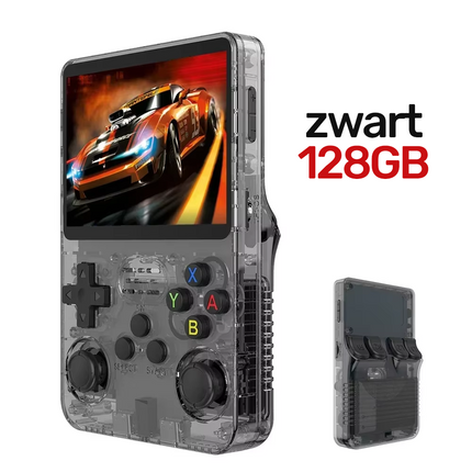 R36S Retro Handheld Game Console – 3.5 Inch IPS Scherm & 64GB Opslag