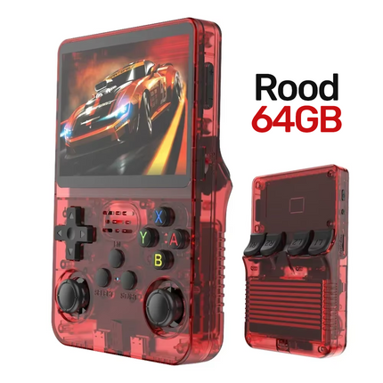 R36S Retro Handheld Game Console – 3.5 Inch IPS Scherm & 64GB Opslag