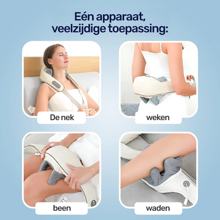 Shiatsu - Massagetoestel met Warmtefunctie