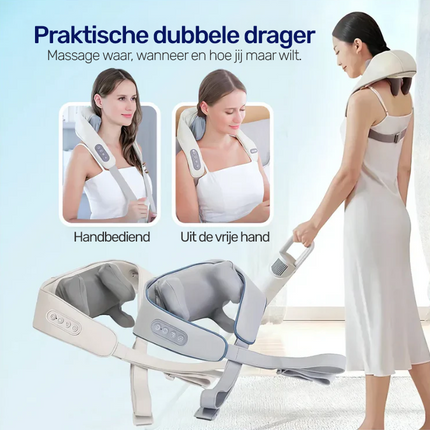 Shiatsu - Massagetoestel met Warmtefunctie