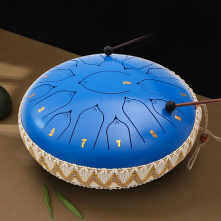 Harmonii KlankOase™ Steel Tongue Drum – Voor Meditatie & Creatieve Expressie