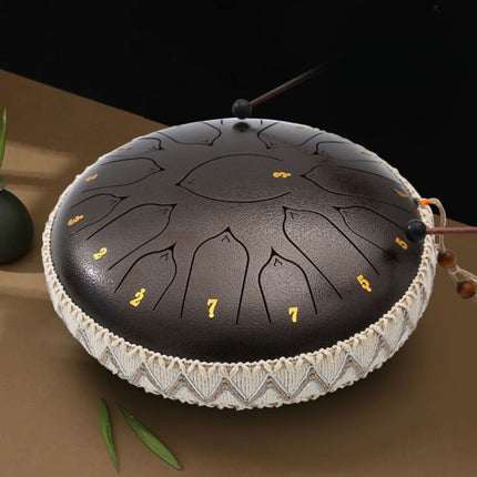 Harmonii KlankOase™ Steel Tongue Drum – Voor Meditatie & Creatieve Expressie