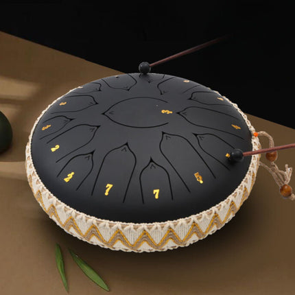 Harmonii KlankOase™ Steel Tongue Drum – Voor Meditatie & Creatieve Expressie