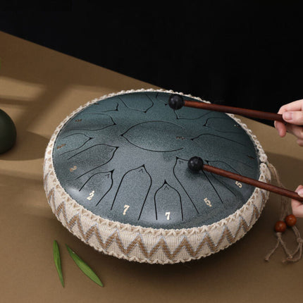 Harmonii KlankOase™ Steel Tongue Drum – Voor Meditatie & Creatieve Expressie