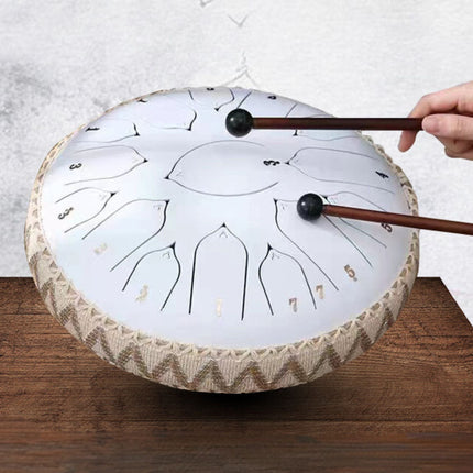 Harmonii KlankOase™ Steel Tongue Drum – Voor Meditatie & Creatieve Expressie
