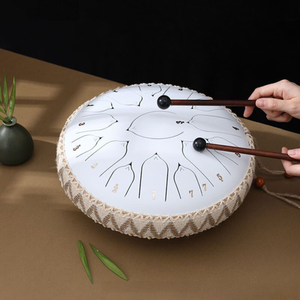 Harmonii KlankOase™ Steel Tongue Drum – Voor Meditatie & Creatieve Expressie