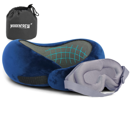 WoodenCrew™ Reiskussen | Ultiem Comfortpakket