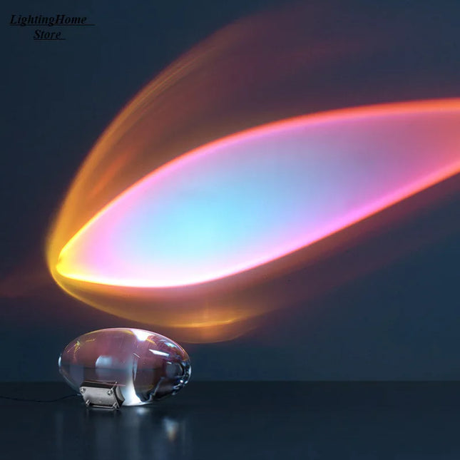 Italiaans Design Tafellamp – LED Kristal Eye of the Sky