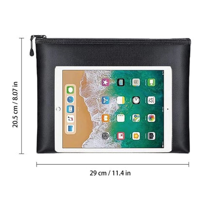 Portable Fireproof Waterproof Document & Cash Pouch – S/M/L Sizes