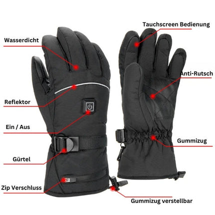 Elektrisch verwarmde handschoenen – warme handen bij elke kou